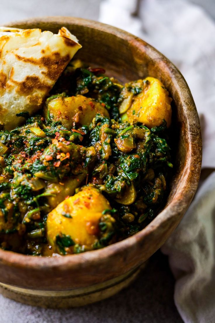 “Saag” Kofta (Vegetarian)